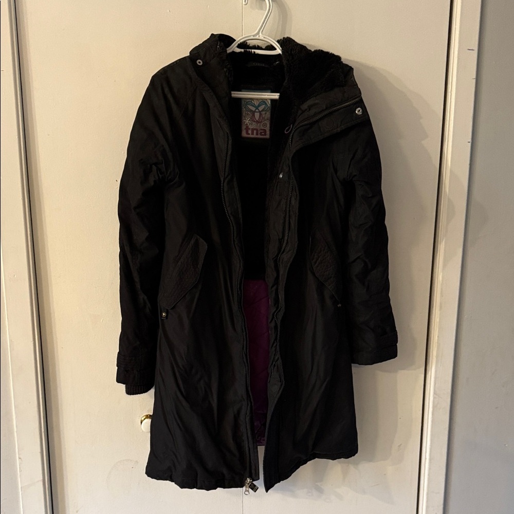 TNA Women's Black Ski Jacket